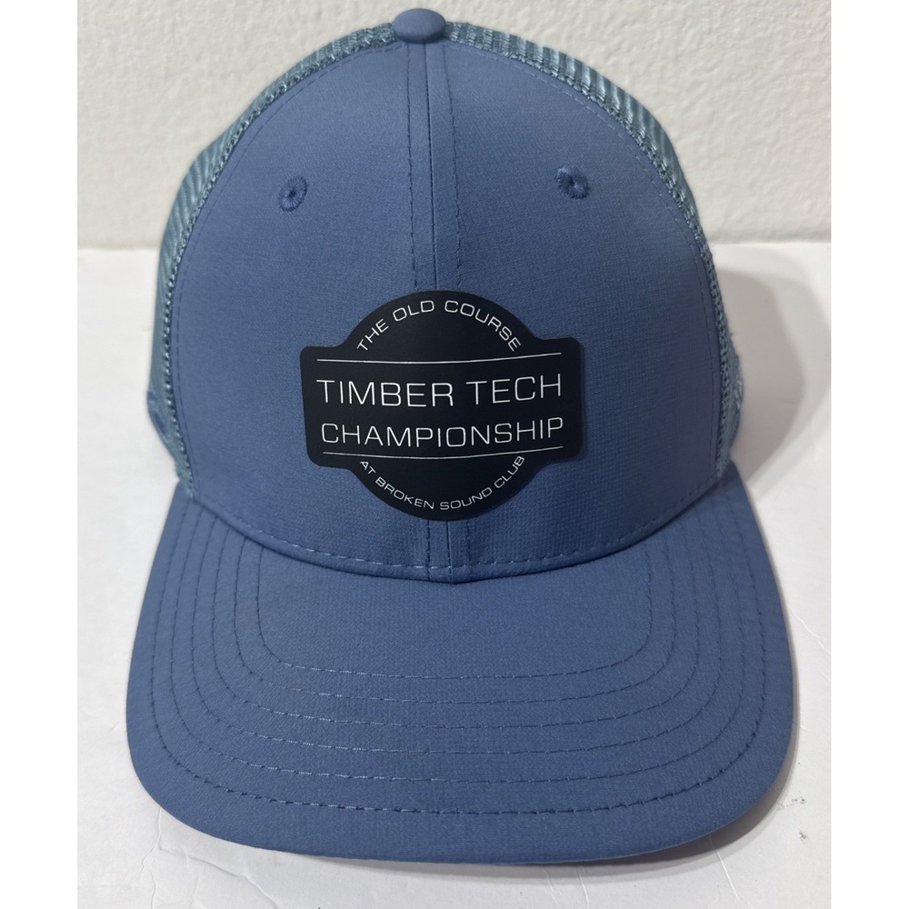 Timber Tech Championship Old Course Broken Sound Ball Cap‎ Blue Mesh Golf Club